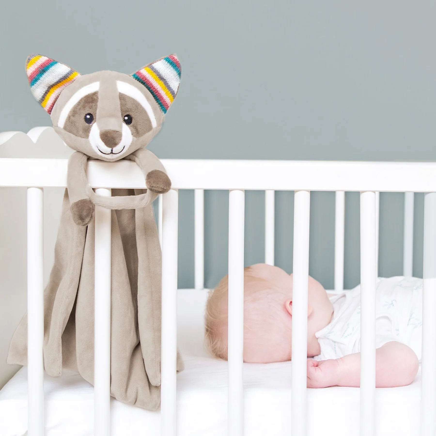 Zazu Robin The Racoon Baby Comforter With Heartbeat Sound