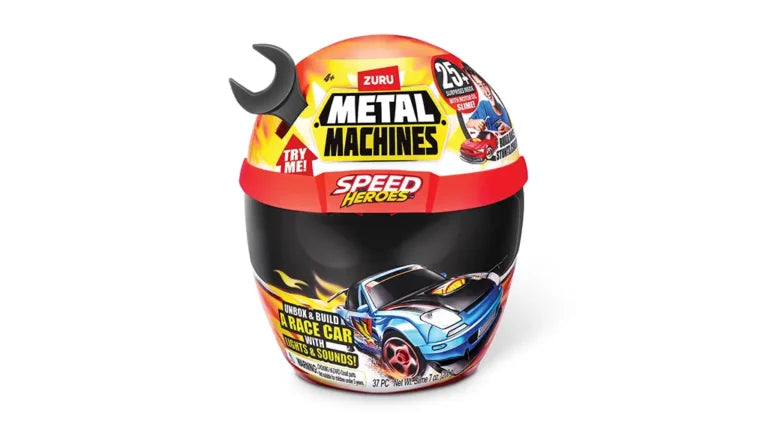 Metal Machines Speed Heroes Helmet Playset