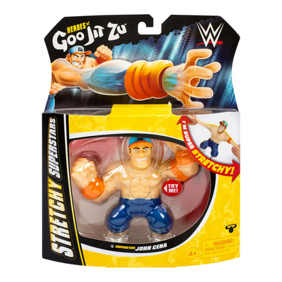 WWE Heroes Of Goo Jit Zu Stretchy Superstars Figure John Cena