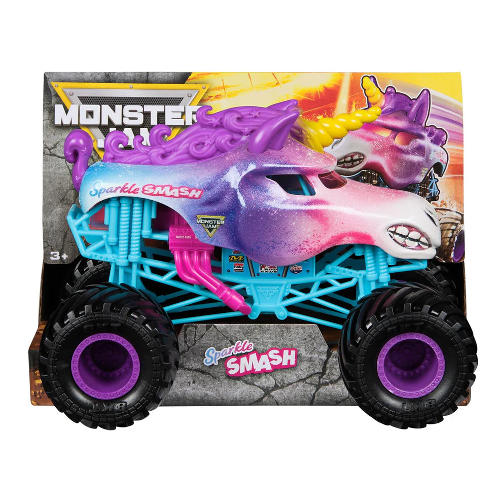 Monster Jam Truck 1:24 Sparkle Smash