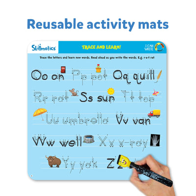 Skillmatics I Can Write - Write And Wipe Activity Mats