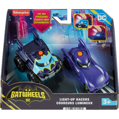 Batman Batwheels Light Up Racers Bam The Batmobile And Buff