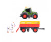 ABC Fendt Infant Farm Tractor And TrailerWith Animal