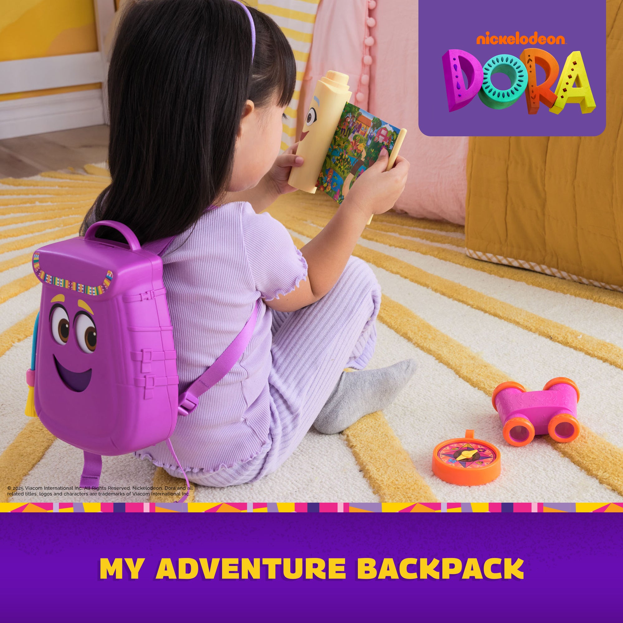 Dora My Adventure backpack With Accessories