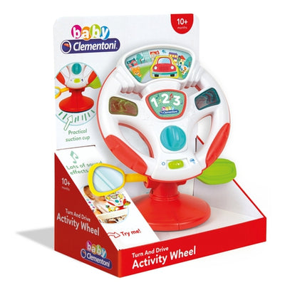 Clementoni Turn And Drive Activity Wheel