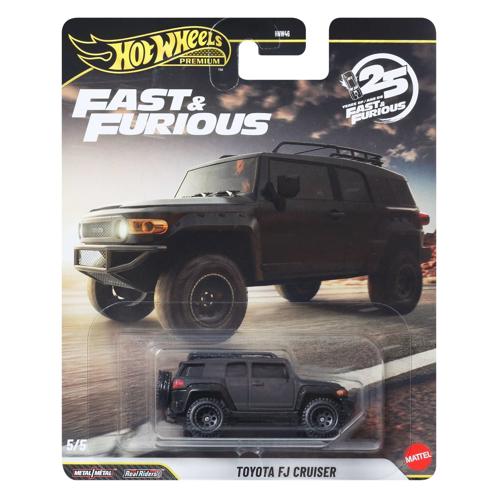 Hot Wheels Premium Fast And Furious Toyota FJ Cruiser