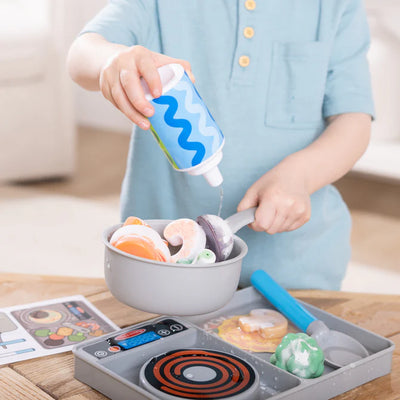 Melissa & Doug Simmer And Stir Stove Top Playset