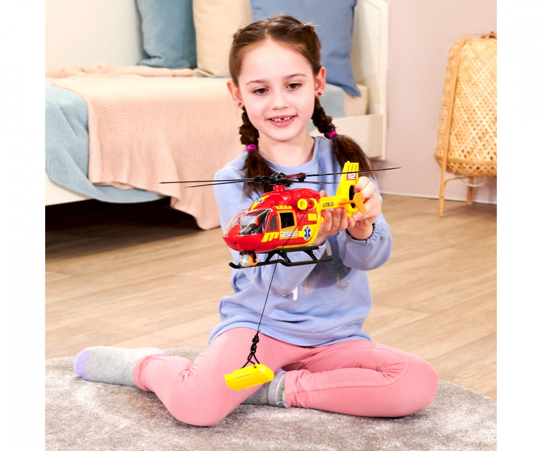 Dickie Ambulance Helicopter With Light And Sound