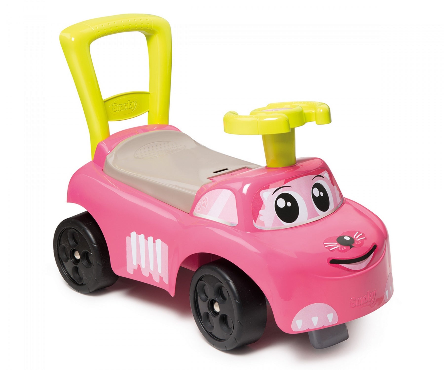 Smoby Auto Infant Ride On Pink