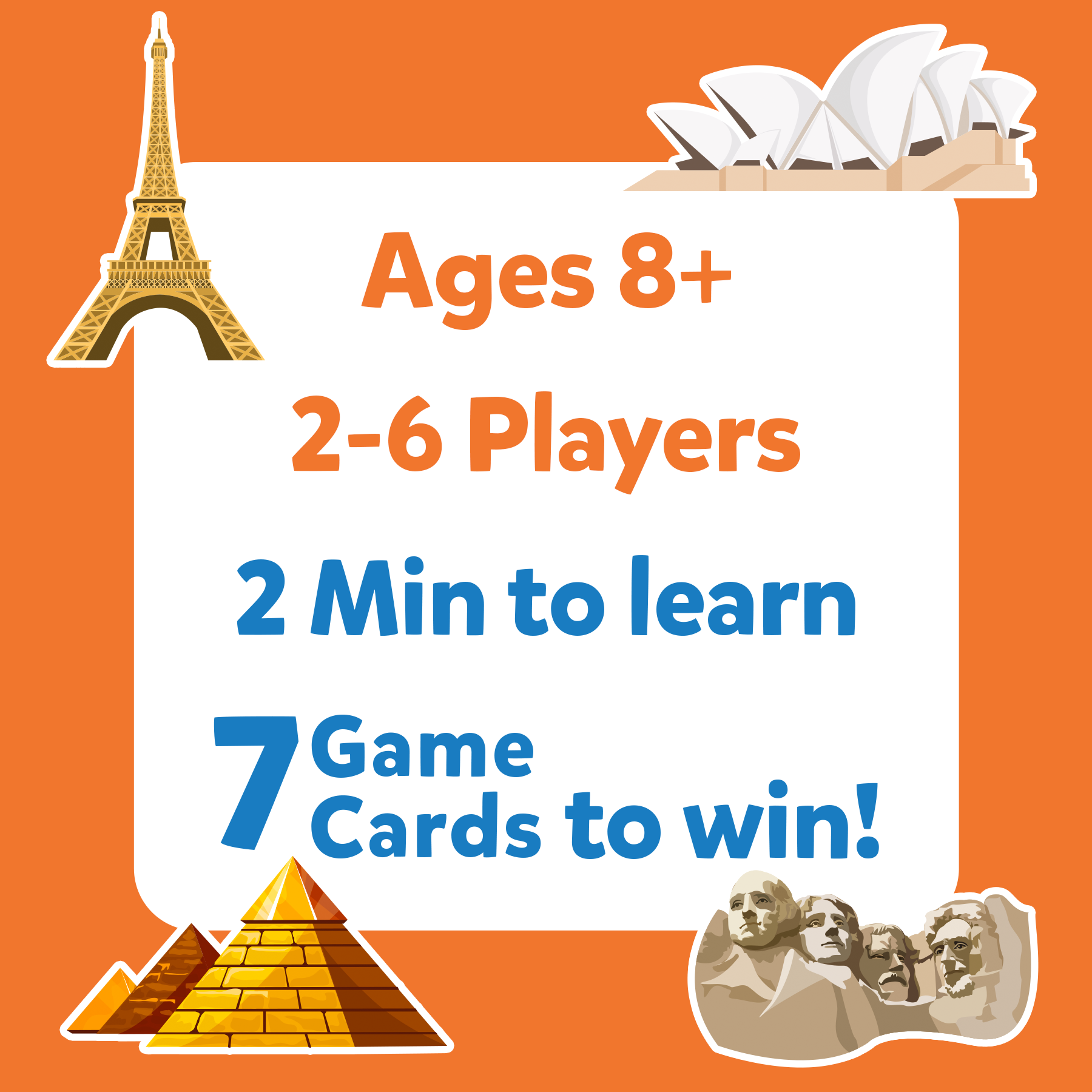 Skillmatics Guess In 10 Card Game Countries Of The World Edition