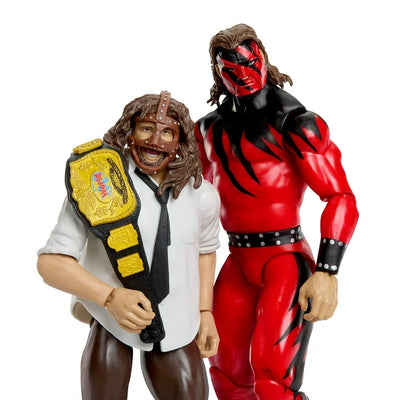 WWE Main Event Showdown Wrestling Figure Twin Pack Kane And Mankind