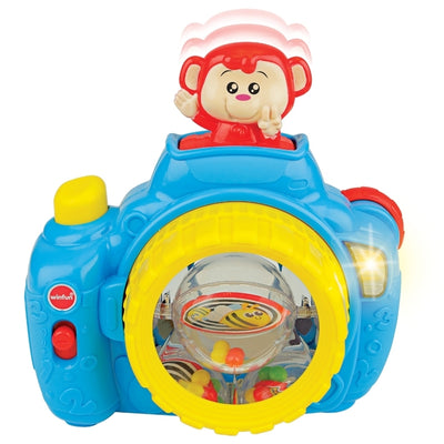 Winfun Pop Up Monkey Camera Infant Toy
