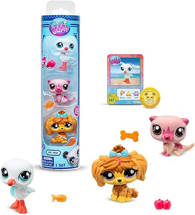 Littlest Pet Shop Pet Trio Tube Assorted