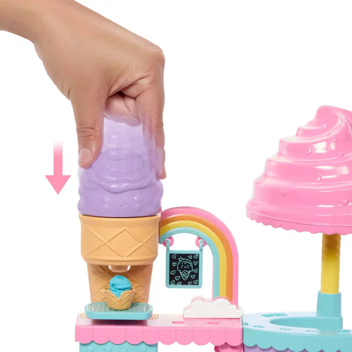 Barbie Club Chelsea Ice Cream Shop Playset With Chelsea Doll