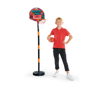 Simba 95cm  - 160cm Basket Ball Stand And Ball