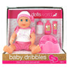 Dolls World Baby Dribbles 12" Drink & Wet Doll