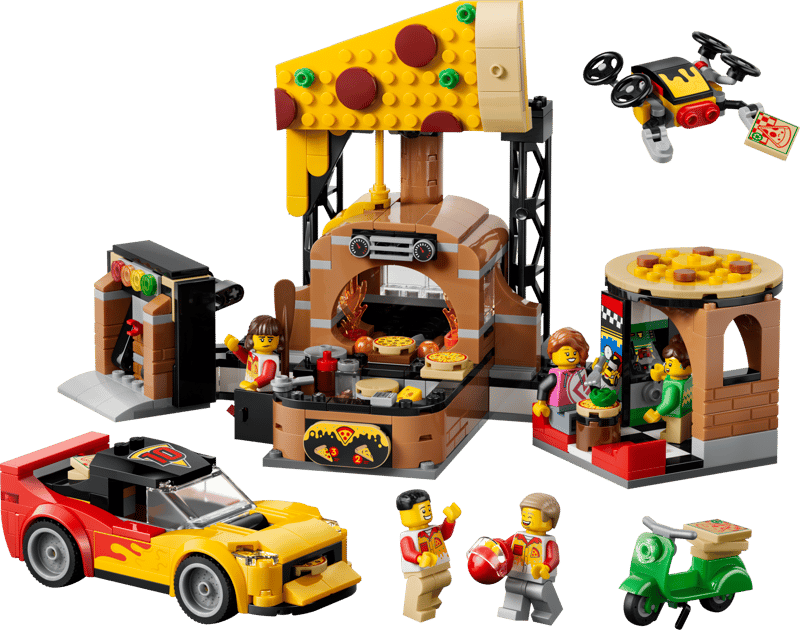 Lego City 60496 Pizza Delivery Experience