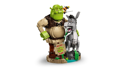 Lego Ideas 72423 Shrek Donkey And Puss In Boots Set