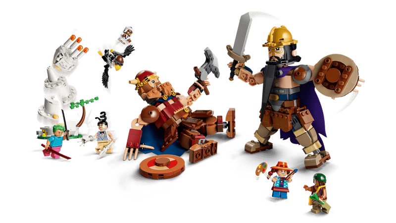 Lego One Piece 75644 Dorry vs Brogy Giants Of Little Garden