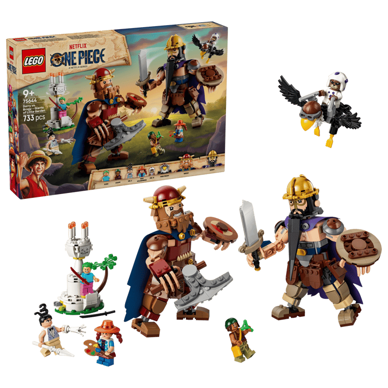 Lego One Piece 75644 Dorry vs Brogy Giants Of Little Garden