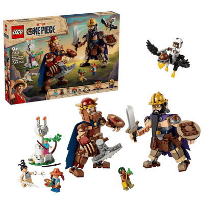 Lego One Piece 75644 Dorry vs Brogy Giants Of Little Garden