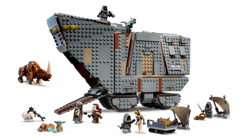 Lego Star Wars 75453 Offworld Sandcrawler And Mudhorn