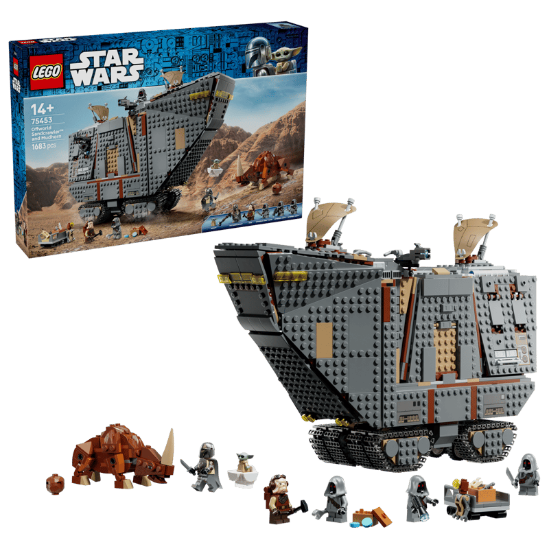 Lego Star Wars 75453 Offworld Sandcrawler And Mudhorn