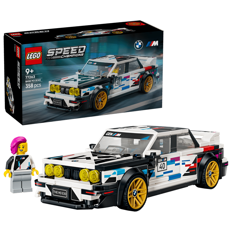 Lego Speed. Champions 77263 BMW M3 E30