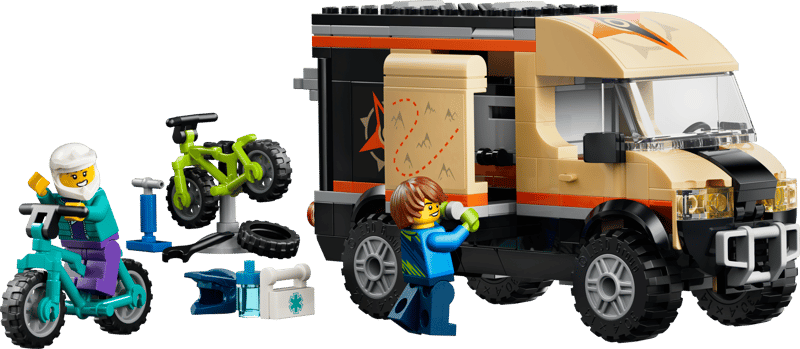 Lego City 60512 Mountain Bike Adventure Van