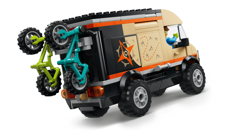 Lego City 60512 Mountain Bike Adventure Van