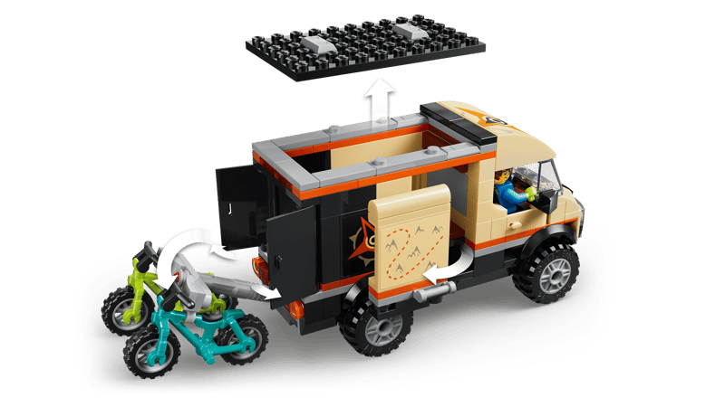 Lego City 60512 Mountain Bike Adventure Van