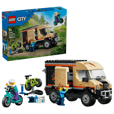 Lego City 60512 Mountain Bike Adventure Van