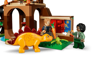 Lego Jurassic World 77981 Velociraptor Stegosaurus And Pteranodon Rescue