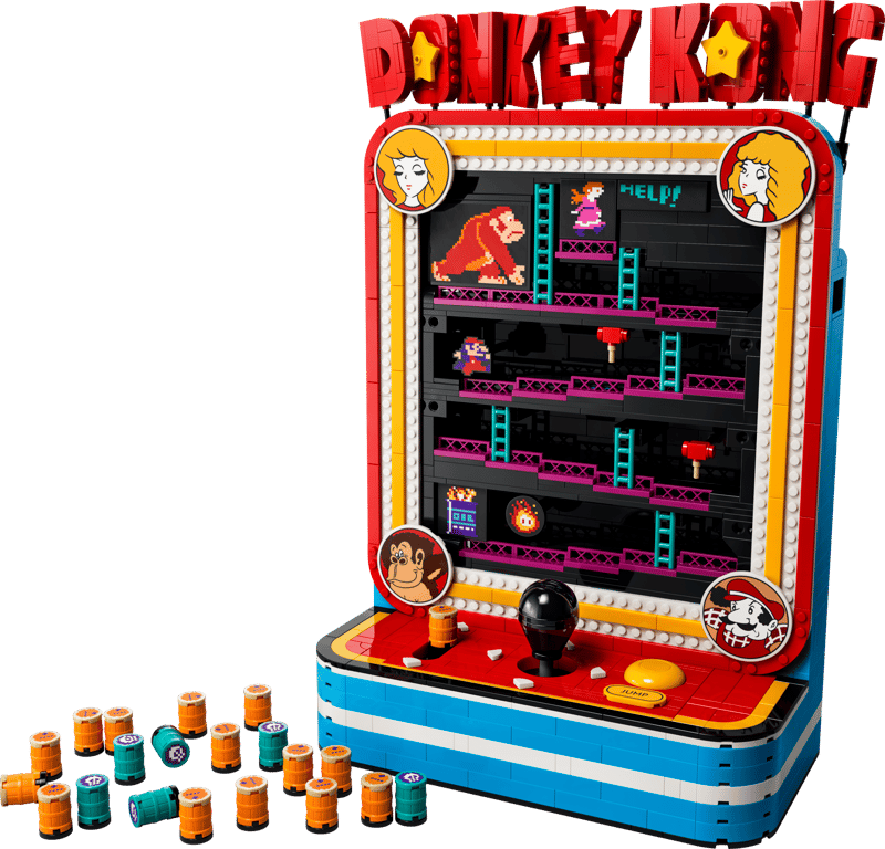 Lego Mario 72051 Donkey Kong Arcade Set
