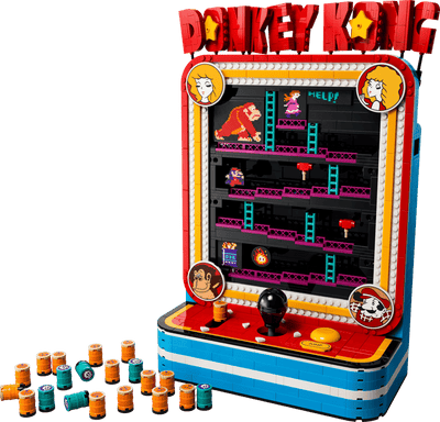 Lego Mario 72051 Donkey Kong Arcade Set
