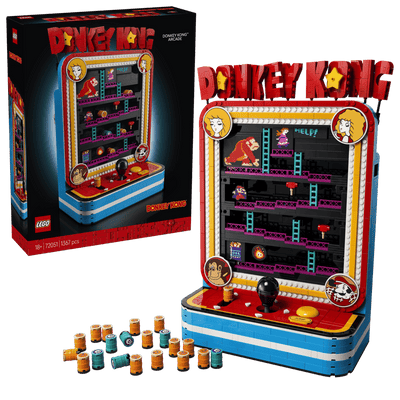 Lego Mario 72051 Donkey Kong Arcade Set