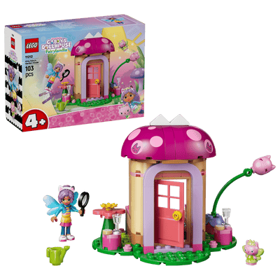 Lego Gabby's Dollhouse 11212 Kitty Fairy's Garden House
