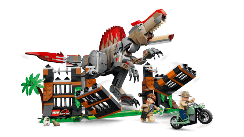Lego Jurassic World 77982 Spinosaurus Dinosaur Escape
