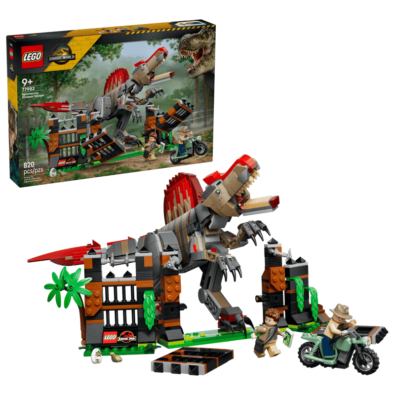 Lego Jurassic World 77982 Spinosaurus Dinosaur Escape