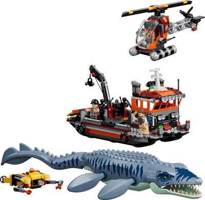 Lego Jurassic World 77983 Mosasaurus Dinosaur Boat Attack