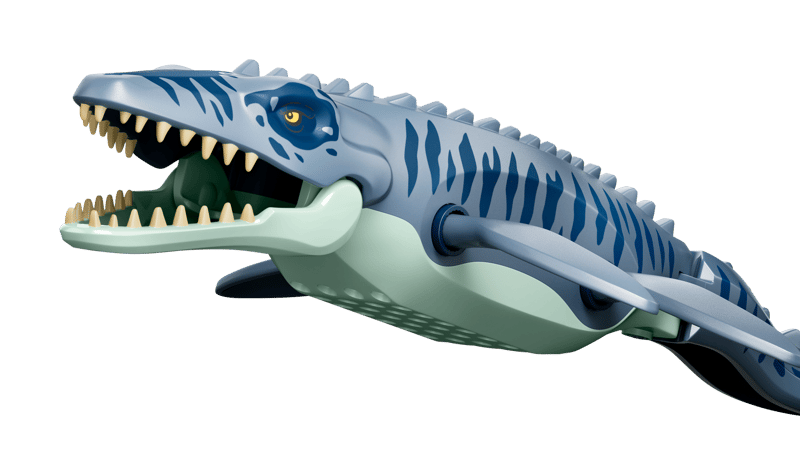 Lego Jurassic World 77983 Mosasaurus Dinosaur Boat Attack