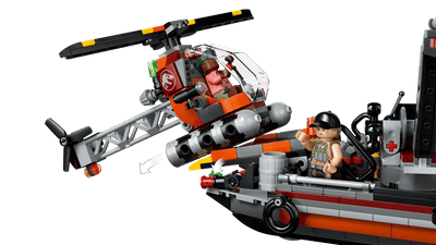 Lego Jurassic World 77983 Mosasaurus Dinosaur Boat Attack