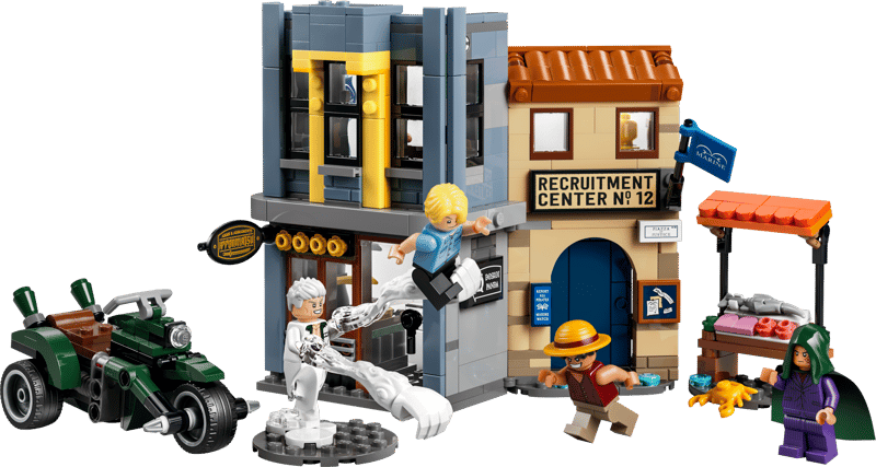 Lego One Piece 75642 Showdown With Captain Smoker
