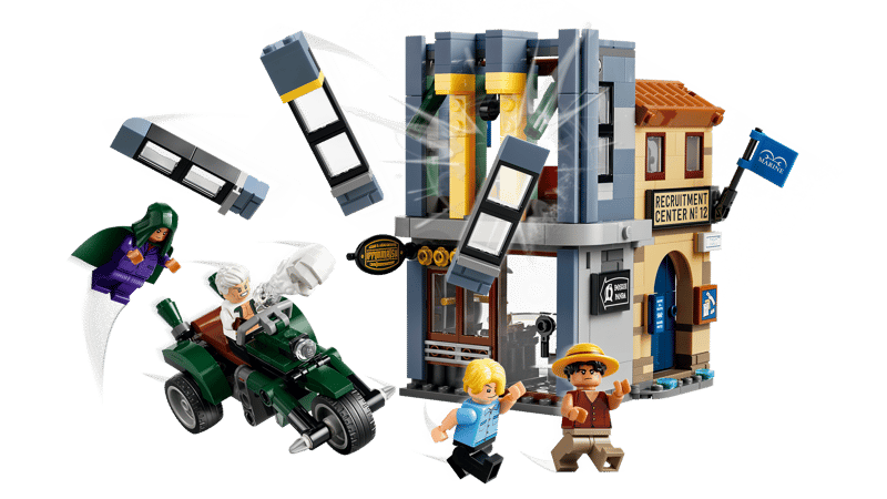 Lego One Piece 75642 Showdown With Captain Smoker
