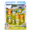 Bluey Heeler Family And Mates 8pc Figure Set