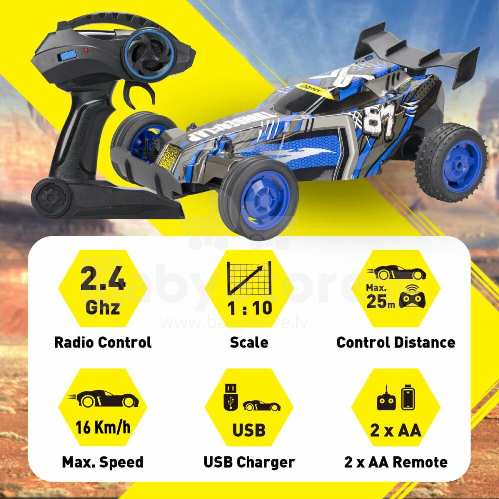 Exost Thunder Clap Remote Control Car