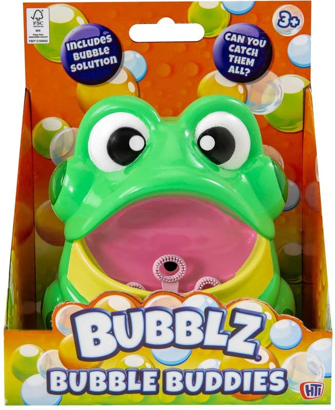 Bubblz Bubble Buddies Bubble Machine Frog