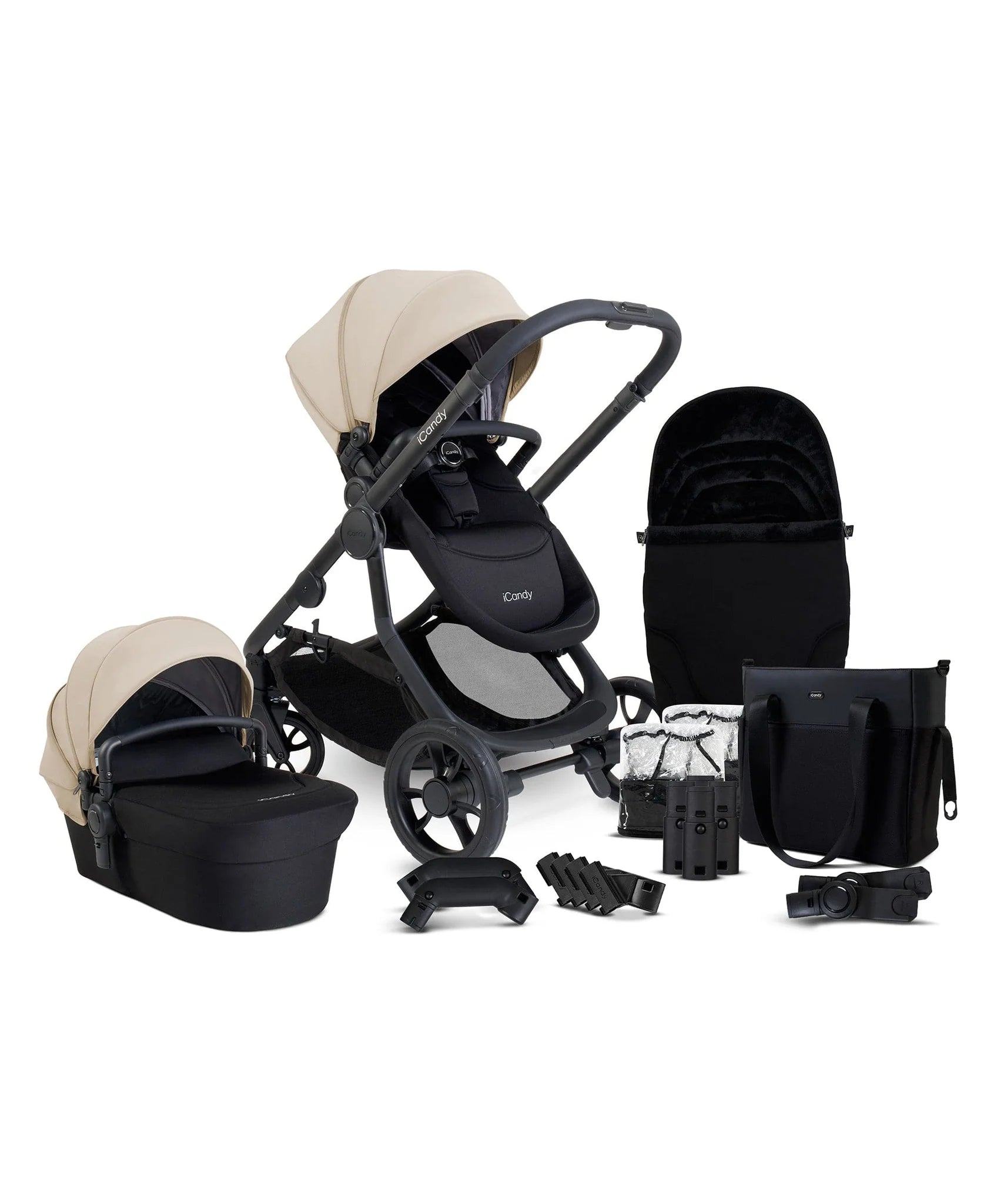 iCandy Orange 4 Travel System Bundle Latte