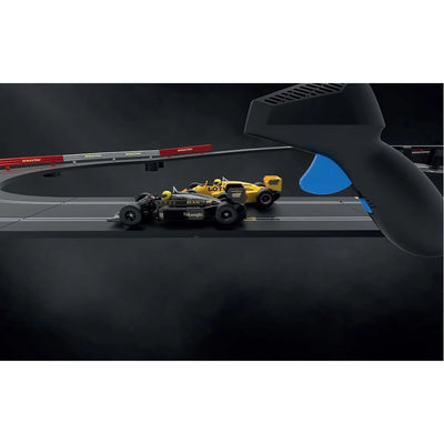 Scalextric Grand Prix 1980's Race Track Set Lotus98T vs Lotus 99T