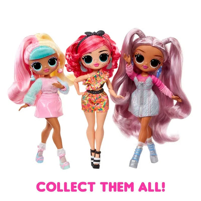 LOL Surprise! OMG Sweet Nails Doll Candylicious Sprinkles Shop Set